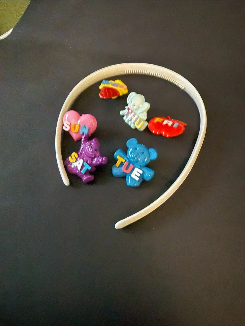 80s 90s Day-of-Week Headband Set